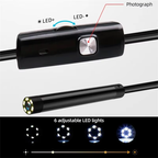 Cámara Endoscópica HD 3-en-1 Impermeable – Inspección Profesional al Alcance de tu Mano