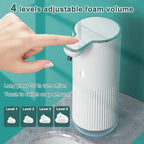 Automatic Soap Dispenser Touchless Foaming Soap Dispenser 380Ml USB Rechargeable Electric 4 Level Adjustable for Home